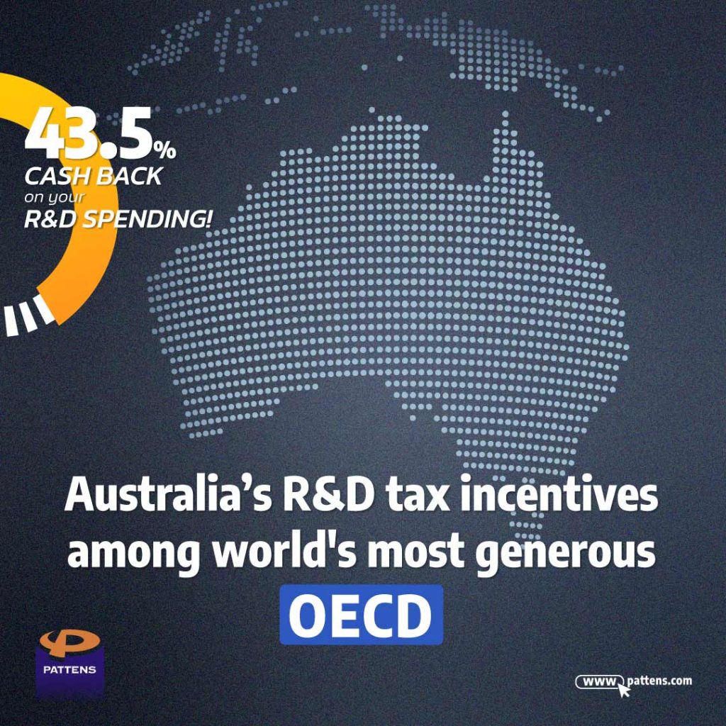 Australia R&D Tax Incentives Are Most Generous - Pattens aus-rd-tax-incentives-most-generous Discover how Australia's transformative R&D tax incentives unleash innovation and create groundbreaking opportunities for businesses globally.